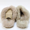 Womens UGG Scuffette II Metal Logo Slippers Mushroom UK Size 5