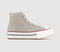 Odd sizes - Kids Converse All Star Eva Lift Hi Youth Trainers Papyrus Egret Midnight Navy UK Sizes Right 1/Left 2