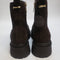 Womens OFFICE Archie Chunky Chelsea Ankle Boots Brown Suede UK Size 5