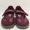 adidas Samba Jane Ballet Trainers Maroon Cream White Gold Metallic UK Size 7.5