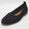 Womens Blowfish Malibu Bardot Ballet Pumps Black UK Size 6
