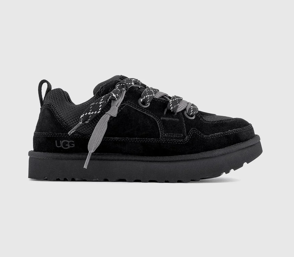 Mens UGG Lo Lowmel Trainers M Black UK Size 7