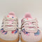 Kids Adidas Samba OG Infant Trainers Clear Pink White Liberty UK Size 5infant