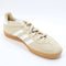 adidas Gazelle Indoor Trainers Magic Beige White White Gum UK Size 6