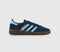 adidas Handball Spezial Collegiate Navy Clear Sky Gum Trainers UK Size 7