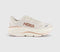 HOKA Bondi 9 Trainers Oat Milk Rose Gold F UK Size 5