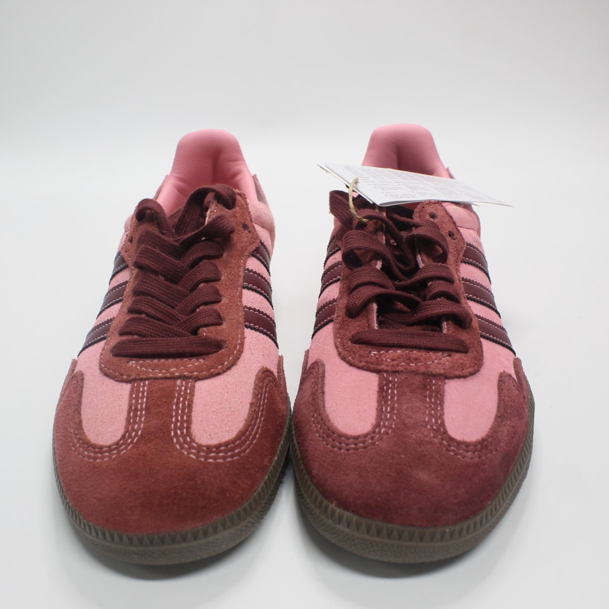 adidas  Samba OG Trainers, Pink Spark Shadow Red Gum UK Size 6