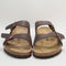 Mens BIRKENSTOCK Arizona Two Strap Sandals Waxy Leather UK Size 9.5 EU44