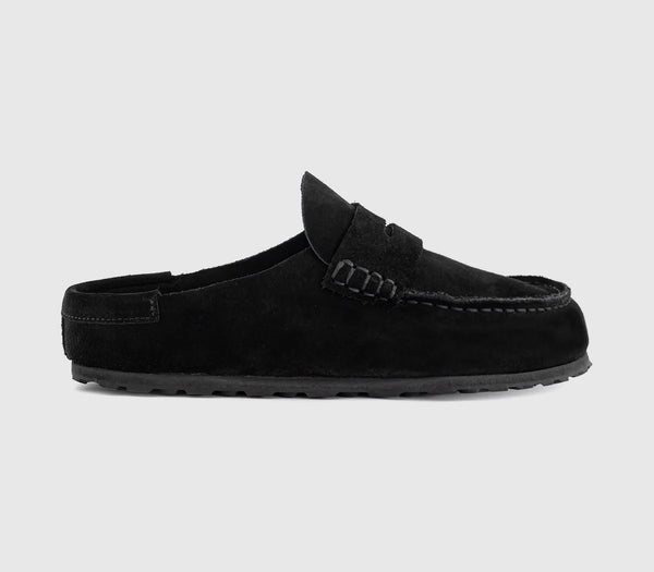 Womens BIRKENSTOCK Naples Wrapped Loafers Black Wrapped UK Size 5.5 EU39