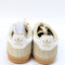 adidas Gazelle Indoor Trainers Magic Beige White White Gum UK Size 6