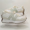 New Balance 327 Trainers Angora White Silver Moss UK Size 4