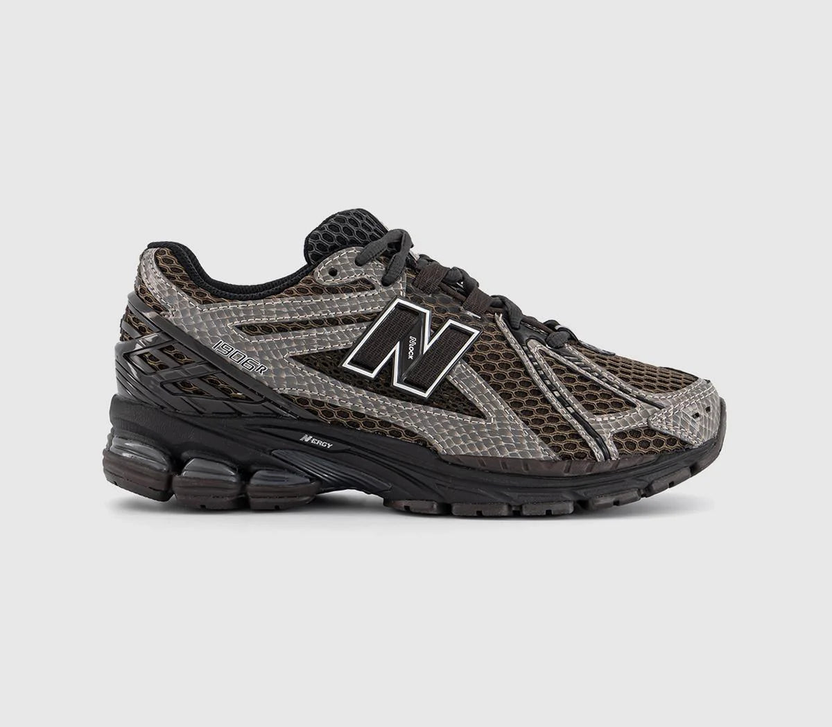 Odd sizes - New Balance 1906 Trainers Thunder Brown Black UK Sizes Right 5/Left 5.5