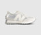 New Balance 327 Trainers Silver Metallic White UK Size 6