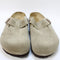 Womens BIRKENSTOCK Boston Clogs Taupe UK Size 5 EU38