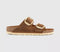 Womens BIRKENSTOCK Arizona Big Buckle Sandals Cognac UK Size 5.5 EU39