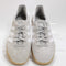 adidas Gazelle Indoor Trainers Grey Two White Gold Metallic UK Size 4