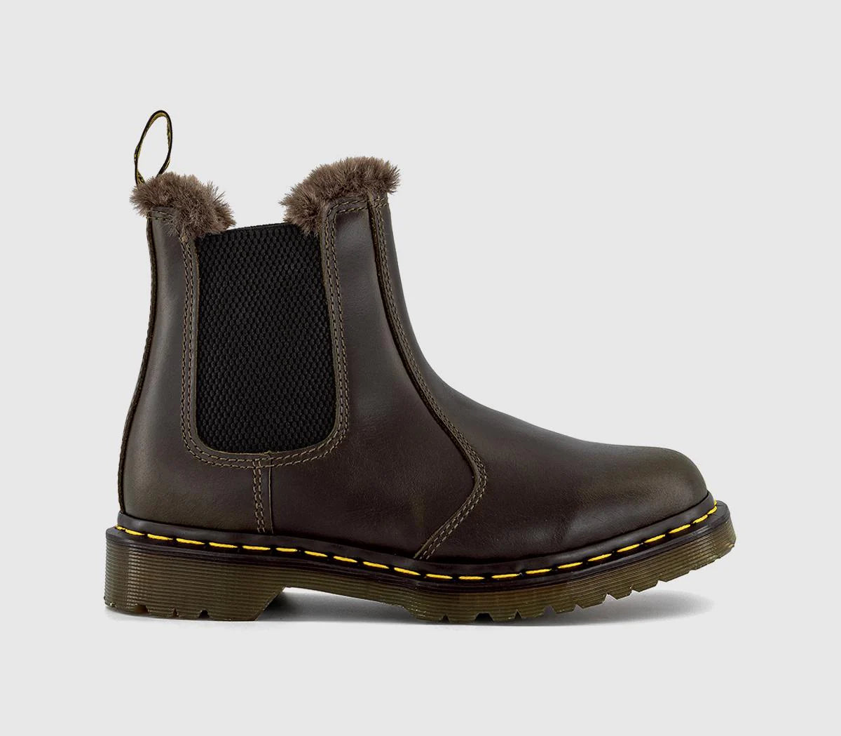 Womens Dr. Martens 2976 Leonore Dark Taupe Orleans UK Size 7