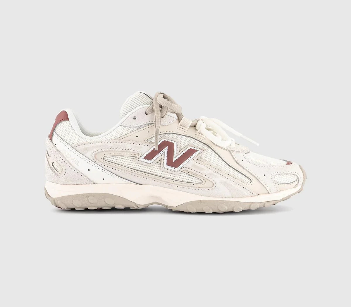 New Balance 204L Trainers Sea Salt Red Rock UK Size 6