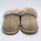Womens UGG Scuffette II Metal Logo Slippers Mushroom UK Size 5