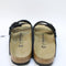 Womens BIRKENSTOCK Arizona Two Strap Sandals Suede Black UK Size 5.5 EU39