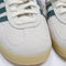 adidas Gazelle Indoor Trainers Cream White White Collegiate Green Gum UK Size 5.5