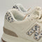 New Balance 574 Trainers Sea Salt Leopard UK Size 4