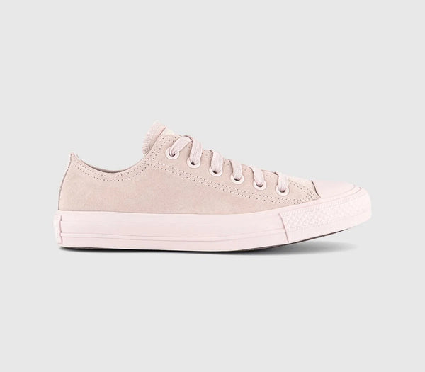 Converse All Star Low Trainers Shy Flamingo Egret UK Size 4