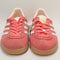 adidas Munchen Trainers Semi Flash Red Off White Gum UK Size 6