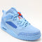 Jordan Spizike Low Trainers Football Blue Fountain Blue UK Size 6 EU40