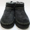 Womens UGG Classic Ultra Mini Biarritz Boots Black UK Size 6