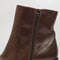 Womens OFFICE Annabella Square Toe Leather Choc Brown Leather UK Size 6