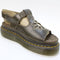 Womens Dr. Martens Dunnet Flower Sandals Brown UK Size 6