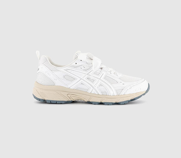 ASICS Gel-Nunobiki Trainers White Pure Silver UK Size 5