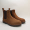 Mens TOMS Griffin Chelsea Boots Walnut UK Size 8