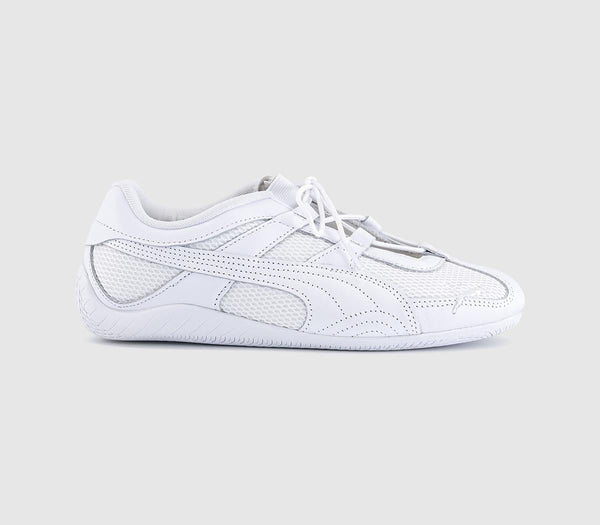 PUMA Speedcat Go Trainers Puma White Vapor Gray UK Size 6