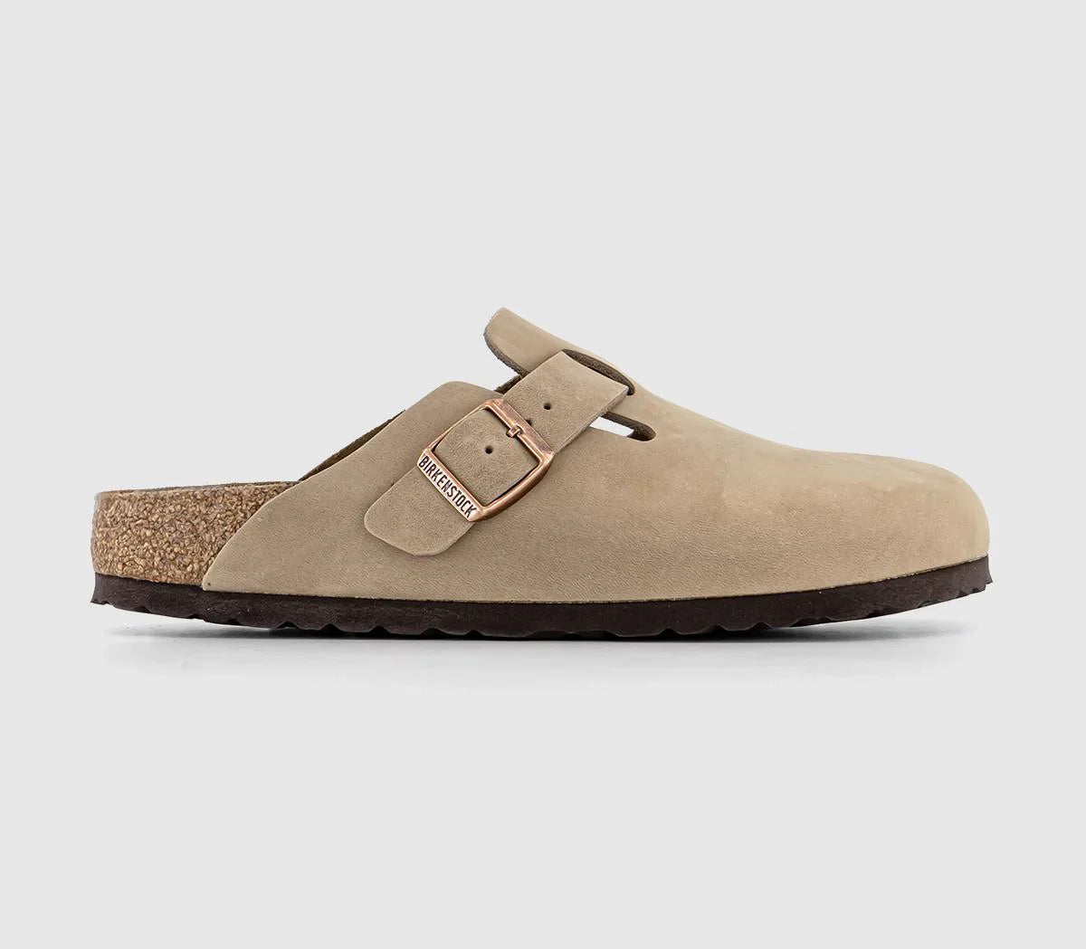 Womens BIRKENSTOCK Boston Clogs Tobacco Brown UK Size 5.5 EU39