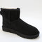 Womens UGG Classic Mini II Boots Black Suede UK Size 3