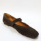 Womens OFFICE Flavour Suede Mary Jane Ballet Pumps Brown Suede UK Size 6