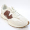New Balance 327 Trainers Linen Brown Gum UK Size 8