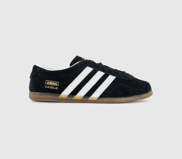 adidas Gazelle Lo Pro Trainers Black White UK Size 5.5