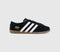 adidas Gazelle Lo Pro Trainers Black White UK Size 5.5