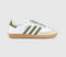 adidas Samba OG Trainers White Olive Gum UK Size 7.5