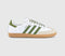 adidas Samba OG Trainers White Olive Gum UK Size 7.5