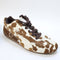 PUMA Speedcat OG Trainers Cow Print Brown UK Size 6