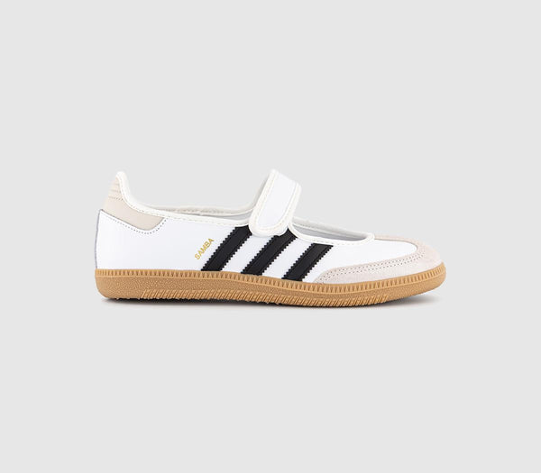 adidas Samba Jane Trainers White Alumina Black UK Size 7