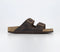 Mens BIRKENSTOCK Arizona Two Strap Sandals Waxy Leather UK Size 9.5 EU44