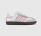 Kids adidas Samba OG Infant Trainers White Clear Pink Gum UK Size 7infant