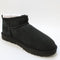 Womens UGG Classic Ultra Mini Boots Black UK Size 8