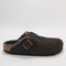 Womens BIRKENSTOCK Boston Shearling Clogs Mocca UK Size 5.5 EU39