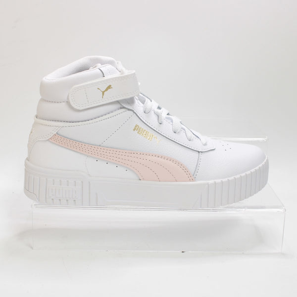 PUMA Womens PUMA Carina 20 Mid Trainers White UK Size 4.5